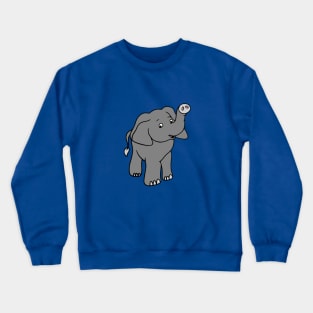 Baby Elephant Crewneck Sweatshirt